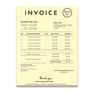 thumbnail image 2 of Custom Sales Order & Receipt Book - 3-Part Carbonless NCR Forms, Personalized With Your Company Info, Duplicate With Wrap-Around Cover 2 of 13