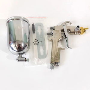 Pistolas <span class=keywords><strong>de</strong></span> Pulverización KINKI con Boquilla <span class=keywords><strong>de</strong></span> 1.5MM, <span class=keywords><strong>Pistola</strong></span> <span class=keywords><strong>de</strong></span> <span class=keywords><strong>Pintura</strong></span> <span class=keywords><strong>de</strong></span> Alta Atomización, Herramientas Neumáticas <span class=keywords><strong>para</strong></span> Reparación <span class=keywords><strong>de</strong></span> <span class=keywords><strong>Pintura</strong></span> <span class=keywords><strong>de</strong></span> Autos/Muebles, <span class=keywords><strong>Pistola</strong></span> <span class=keywords><strong>de</strong></span> Aerografía - Product Image 2