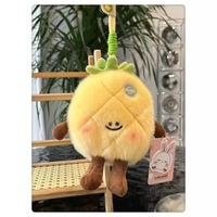 Pendentif en peluche de la série Fruit Table Companion, Fraise Orange Palm Treasure, Décoration de poupée créative, Porte-clés de dessin animé, Coton PP