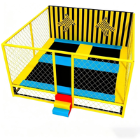 Douerfei DEFTP-002 - Prix d'usine - Trampoline intérieur miniature en plastique de haute qualité pour enfants - Utilisation commerciale - Capacité maximale de 500 kg