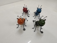 Décoration murale de fourmis en métal, Art décoratif, pour la maison, le jardin, la pelouse, Sculpture murale