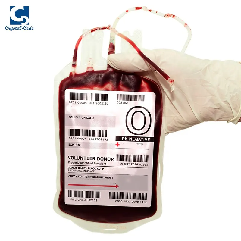 Cerrahi toplama veya test kan için özelleştirilmiş 1-9ml tek kullanımlık tıbbi vakumlu kan toplama tüp etiketleri çıkartmalar