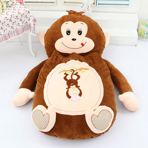 Augleka Nhà Máy Bán Buôn Động Vật Sang Trọng Hình Dạng Khổng Lồ Ngủ Tốt Nhất Nhồi Bông Mềm Phim Hoạt Hình Động Vật Túi Giường Gối Cho Trẻ Em Hoặc Người Lớn - Product Image 2