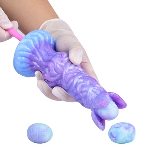 YOCY Fantasy Ovipositor Dildo Pandora Powerful Pneumatic Laying Eggs Sex Toy for Women Men <b>Masturbator</b> Vaginal Balls - Product Image 5