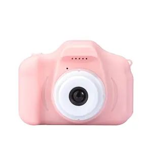2023 The New Listing Cute 1080p Hd Kids Video Mini Camera Rechargeable 2 Inch For Children mini Game camera