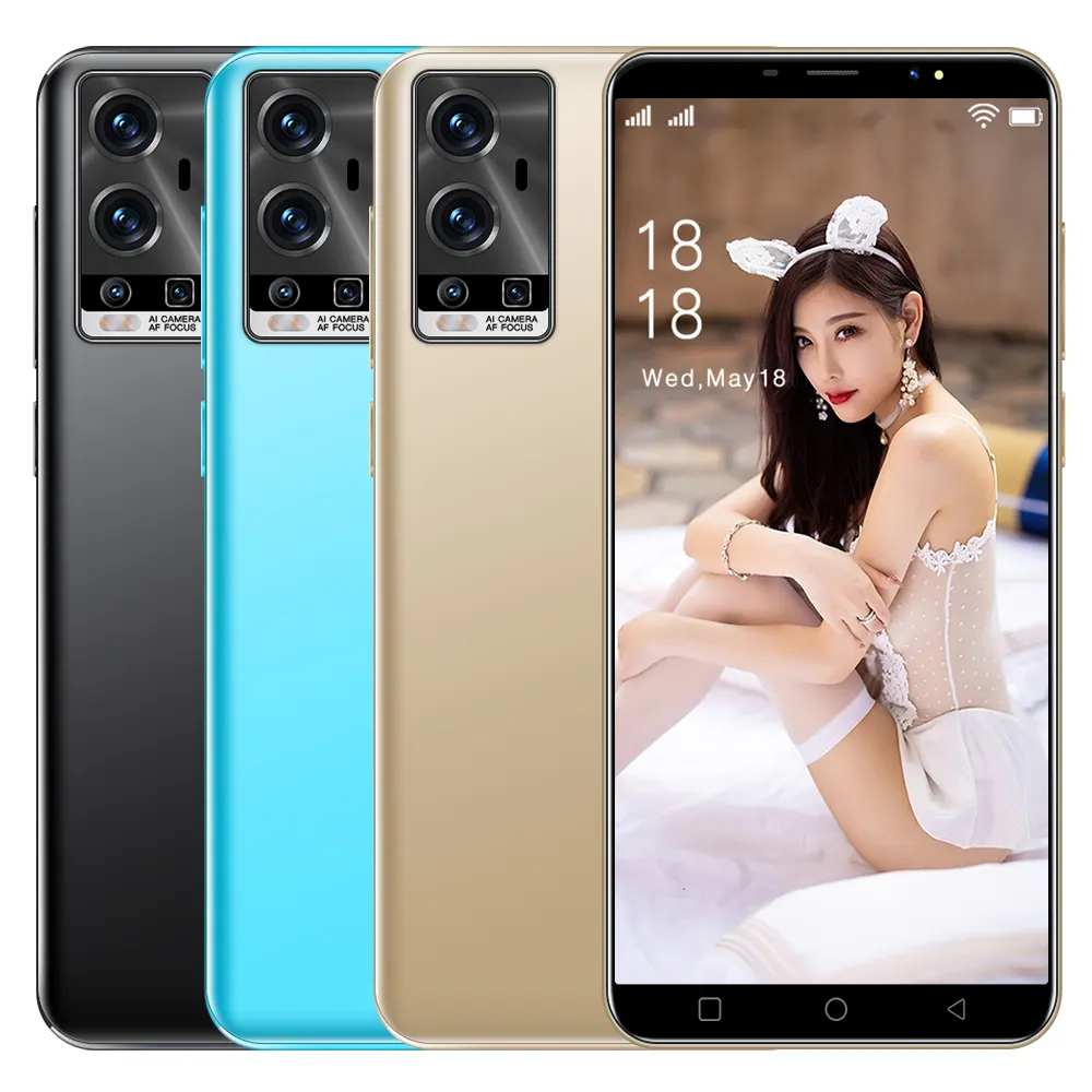 थोक A16E सामान्य सस्ते मूल चीनी स्मार्ट 6.0 इंच बड़ी स्क्रीन 6800mAh सेल फोन 128gb विस्तार योग्य भंडारण