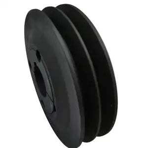 Factory price black oxide big size v belt pulley