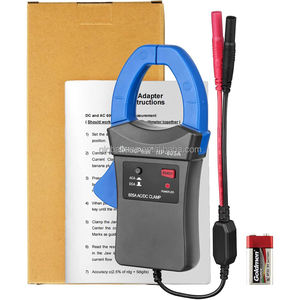 HoldPeak HP-605A El Tipi Dijital Multimetre Kelepçe Adaptörü 45mm Çene Kalibreli AC/DC Akım Probu Test Cihazı 600A Mavi+Siyah Standart - Product Image 4