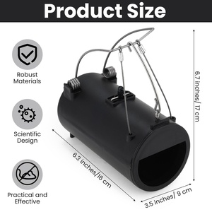 Vô hại nhựa nhanh chóng hiệu quả ngầm gopher Chuột Catcher Chuột Killer bẫy chuột Bait trạm - Product Image 4