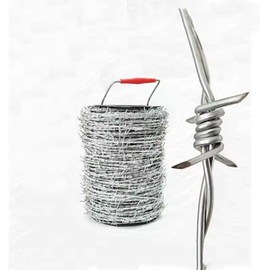 Fabricantes Peso <span class=keywords><strong>de</strong></span> torsión inversa 20-11BWG <span class=keywords><strong>Alambre</strong></span> <span class=keywords><strong>de</strong></span> hierro galvanizado Bobina <span class=keywords><strong>de</strong></span> <span class=keywords><strong>alambre</strong></span> <span class=keywords><strong>de</strong></span> <span class=keywords><strong>púas</strong></span> Maquinilla <span class=keywords><strong>de</strong></span> afeitar única Valla <span class=keywords><strong>de</strong></span> granja <span class=keywords><strong>Precio</strong></span> <span class=keywords><strong>por</strong></span> <span class=keywords><strong>metro</strong></span> <span class=keywords><strong>de</strong></span> longitud - Product Image 3