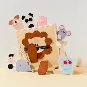 Tùy Chỉnh Montessori Giáo Dục Bận Cảm Thấy Vải Thân Thiện Với Môi Cuốn Sách Yên Tĩnh Cho Trẻ Mới Biết Đi Của Bé Đầu Hoạt Động Học Tập Đồ Chơi Trẻ Em - Product Image 1