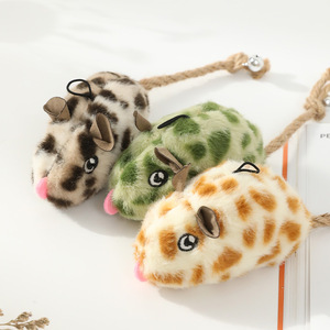 ตุ๊กตาจิ้งจอกหยกแท้ Z Meow Heart Treasure พร้อมการ์ดผูกเข้าด้วยกัน มีเสียง ทนทาน และช่วยลดความเครียดสำหรับแมว - Product Image 2
