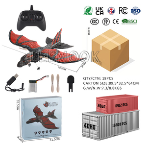 2.4G khủng long <span class=keywords><strong>b</strong></span>ọt tàu lượn bay <span class=keywords><strong>r</strong></span>ồng Máy bay mô hình đồ chơi EPP tàu lượn mềm máy bay chim máy bay RC bay đồ chơi - Product Image 6