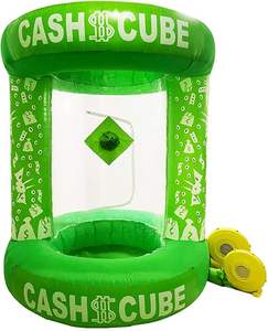 ตู้โชว์เงินแบบเป่าลมตู้โฆษณาทรงลูกบาศก์แบบพกพา - Product Image 1