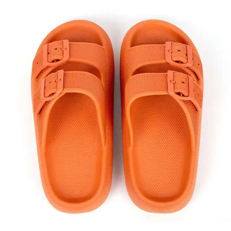 Pillow Slides Summer Fashion Thick Bottom Step On Shit Feeling Eva Sandals And Slippers Women Outdoor Indoor Sandals With
