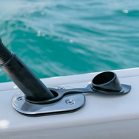 Accessoires de bateau Chaise de pêche en acier inoxydable 316 avec support de canne à pêche réglable
