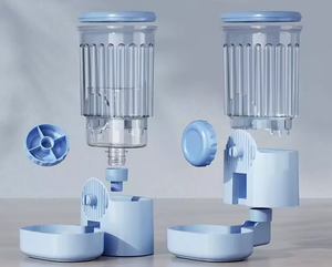 Cage à oiseaux et perroquets, bol pour animaux de compagnie, distributeur d'eau automatique et mangeoire 2 en 1 pour petits animaux B-PET - Product Image 3