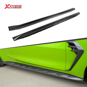 Extensiones de Alerón Lateral XTREME de Fibra de Carbono Seca Estilo CFA para BMW <span class=keywords><strong>M3</strong></span> M4 G80 G81 G82 - Product Image 1