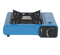 Portable Outdoor Gas Grill Card Magnetic Butane Car Double Use Card Cass Gas Stove