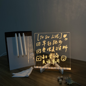 Schermo <span class=keywords><strong>LED</strong></span> Ricaricabile Fai-da-Te, Lavagna Acrilica <span class=keywords><strong>con</strong></span> Display, Colori Personalizzabili, Impermeabile IPX5, per Uso Esterno/Interno, Scuole, Parchi, Casa, Centro Commerciale - Product Image 2