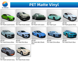 <span class=keywords><strong>Film</strong></span> d'emballage de véhicule automobile auto-adhésif de qualité supérieure gris mat pour animaux de compagnie autocollants de voiture en vinyle à couleurs changeantes - Product Image 5