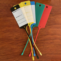 Étiquettes en plastique, marqueurs inscriptibles, grands panneaux, attaches auto-bloquantes, étiquettes en plastique étanches, étiquettes suspendues inscriptibles
