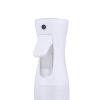 Bouteille pulvérisatrice à jet continu, pulvérisateur à fine brume, PET PP blanc pur, 200 ml, 300 ml, 500 ml, logo personnalisé, vente en gros, écologique, anti-fuite