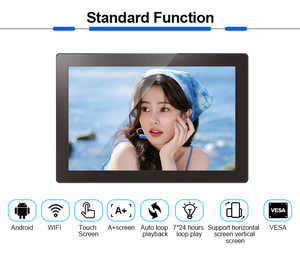 Trong nhà mini 10 inch Wifi LCD màn hình quảng cáo màn hình cảm ứng media player kỹ thuật số biển Android hiển thị - Product Image 2