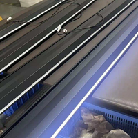 Pijakan Kaki Samping Otomatis Retraktil Berbahan Aluminium Alloy Mewah untuk GMC Sierra 1500 2019+ dengan Motor Ganda dan Lampu LED