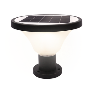 Outdoor Solar LED <b>Post</b> <b>Light</b> IP65 Waterproof Aluminum <b>Post</b> Cap Lamp Warm White Garden Fence Deck Patio Landscape Lighting SG-8 L - Product Image 2