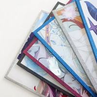 Planche Shikishi en acrylique holographique, design personnalisé, signature anime, affiche carrée imprimée UV, collection, présentoir, fournitures souvenirs