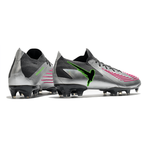 Men's Classic Breathable <strong>Football</strong> Boots Low Ankle Lace up Soccer Predator <strong>Mania</strong> 22 FG Silver Pink Top Grade Winter Summer - Product Image 4