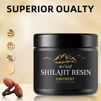 Pommade de résine de Shilajit en stock 30g & 50g – Supplément minéral transfrontalier le plus vendu pour adultes, pour une meilleure densité osseuse