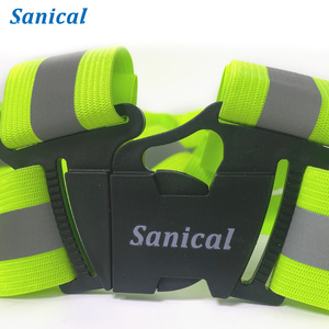 เสื้อกั๊กสะท้อนแสงนิรภัย Sanical ระดับ ANSI Class 2 ระบายอากาศได้ กันน้ำ ปรับแต่งโลโก้ได้ ผลิตจากโพลีเอสเตอร์อ๊อกซ์ฟอร์ด - Product Image 3