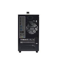 Panneau latéral en verre Boîtier pour ordinateur de jeu Micro ATX Mini ITX MATX Boîtier pour ordinateur portable élégant et compact