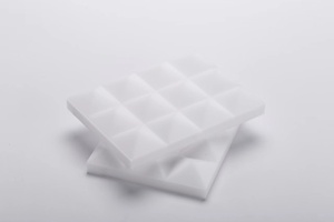 Espuma Acústica Hidrofóbica e Resistente ao Fogo de Alta Densidade Painéis Acústicos de Espuma Baratos Placa de Espuma Absorvente de Som - Product Image 3