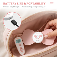 Électrodes corporelles réutilisables à faible impulsion, respectueuses de la peau, pour appareil TENS de soulagement de la douleur avec modes de massage - Vente en gros