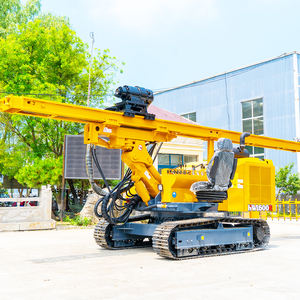 Machine de forage de pieux photovoltaïques Hengwang, équipement de forage de pieux pneumatiques pour l'énergie photovoltaïque, composants principaux du moteur de pompe pour le forage de pieux de ferme solaire - Product Image 1