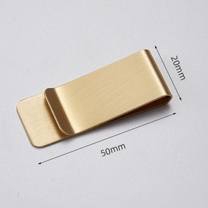 Clip para Billetes <span class=keywords><strong>de</strong></span> Acero Inoxidable y Latón, Portapapeles, Organizador <span class=keywords><strong>de</strong></span> Billetes, Accesorio para Cuaderno, Suministros <span class=keywords><strong>de</strong></span> Oficina - Product Image 4