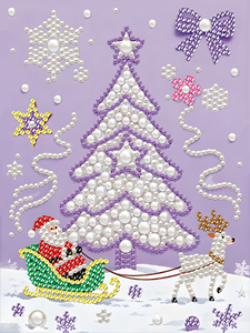 Kit de Peinture 3D DIY Perles <span class=keywords><strong>pour</strong></span> Débutants Adultes – Facile à Utiliser sur Base Papier – Art 3D Feux d'Artifice de Noël <span class=keywords><strong>pour</strong></span> Promotion et Cadeau Fait Main - Product Image 3