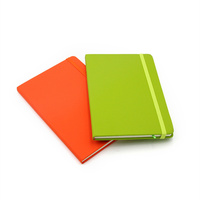 Carnet de notes à couverture rigide pour bureau, prix de gros, avec stylo, ensemble de papeterie cadeau, papier couché et logo personnalisé