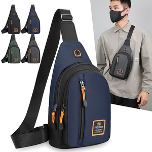 Men's Chest Bag Oxford Cloth Waterproof Multi Layer Small Crossbody Bag For Leisure Travel - Product Image 3