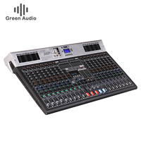 GAX-GBA18 Mixeur de scène pour mariage et performance avec écran LED double effet et Bluetooth MP3