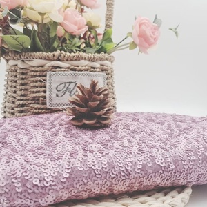 Multicolored Textile <strong>Sequin</strong> Fabric Polyester <strong>Mesh</strong> Fabric With Shiny <strong>Sequin</strong> Fabric Dress for Whole Sale - Product Image 6