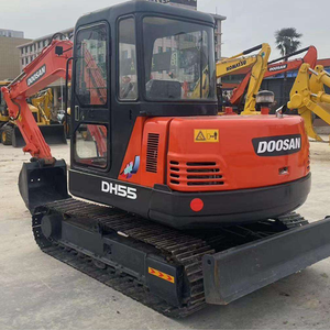 Mini-excavatrice hydraulique sur chenilles d'<span class=keywords><strong>occasion</strong></span> à bas prix, Doosan DH55 de Corée, excavatrice d'<span class=keywords><strong>occasion</strong></span> de 5 tonnes, excavatrice Doosan à vendre - Product Image 4