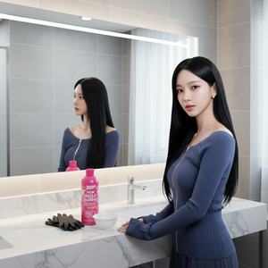 Miseenscene Nuevo Hello Bubble 100G 4B Colorante Temporal en Espuma para el Cabello KR para Todo Tipo de Cabello Modelo 8809925150409 - Product Image 3