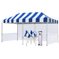 10*20 pieds facile Pop Up auvent pliant extérieur Gazebo cabine de publicité salon commercial tente de vente au détail pour les entreprises