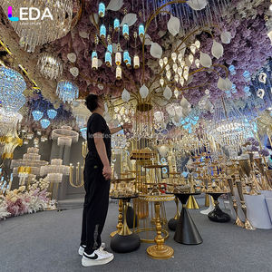 Luz decorativa LED en forma de árbol LEDA con pantallas de pétalo blanco para decoración del hogar de eventos - Product Image 5