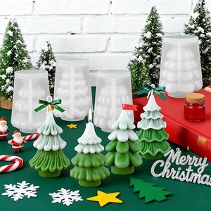 1-Piece Christmas Tree 3D Cartoon Silicone Stocked <b>Candle</b> <b>Molds</b> Eco-friendly DIY Wax Soap Plaster Epoxy Resin Casting Craft Home - Product Image 4