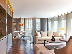Juego de Muebles de Dormitorio de Hotel Moderno de Lujo |   Fabricante de Suites de Habitaciones de Hotel Personalizadas |   Suministro de Muebles para Hoteles de 5 Estrellas - Product Image 3